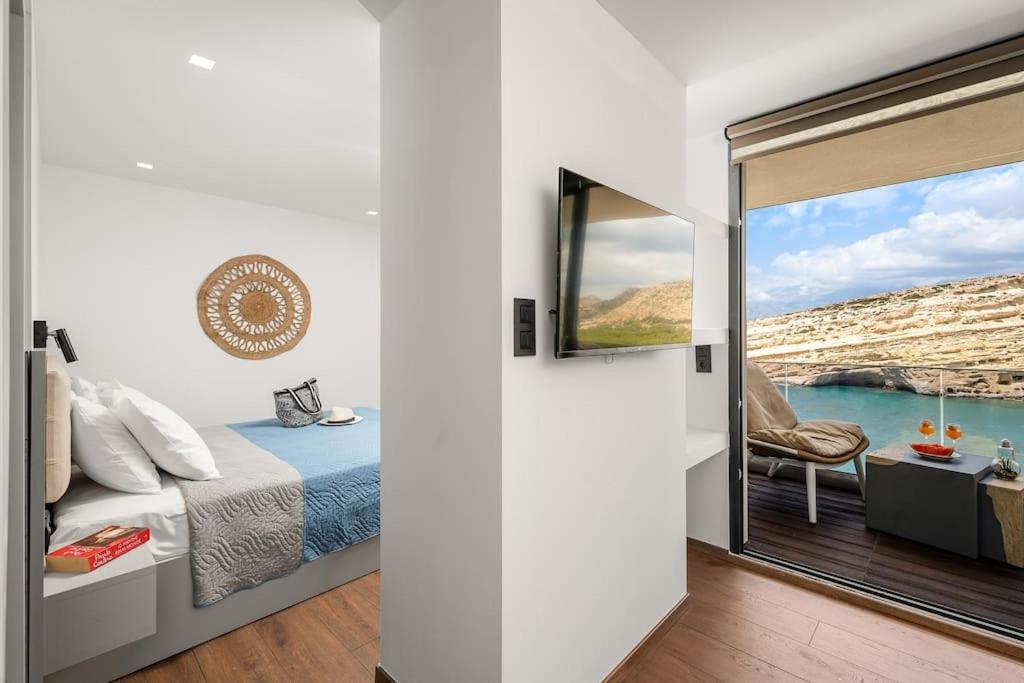 Nieva Apartment 2 Matala  Luaran gambar