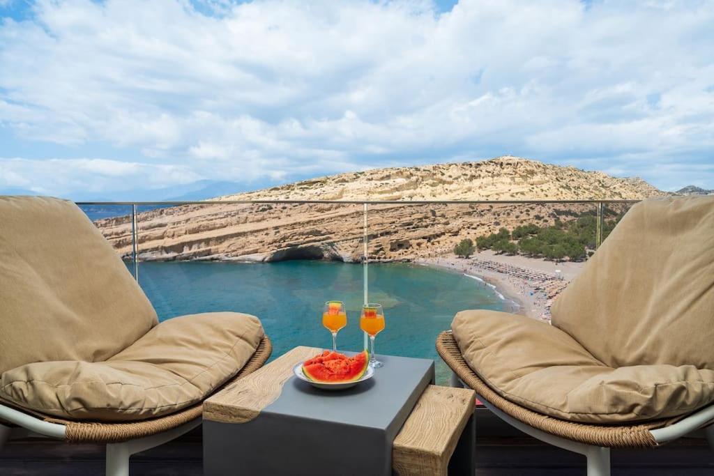 Nieva Apartment 2 Matala  Luaran gambar